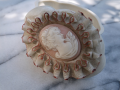 CAPODIMONTE カメオの小物入れ　MADE IN ITALY　s-59
