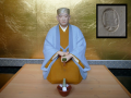 博多人形　利休　無形文化財保持者 置鮎與市作　s-362