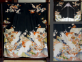 錦紗縮緬 宝尽くし吉祥文花嫁衣装　大正～昭和初期　n-57