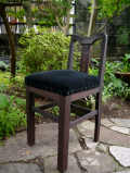 アンティーク可愛い木製椅子 明治メリーミルク　k-44